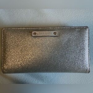 Kate Spade Metallic Glitter Wallet